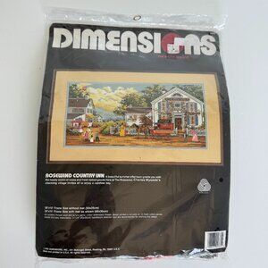 1990 Dimensions Needlepoint  ROSEWIND COUNTRY INN #2375